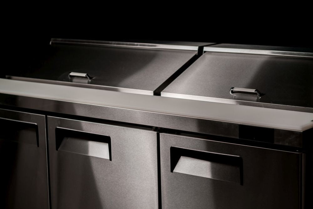 Atosa Three Door Sandwich Prep Table Refrigerator MSF8304