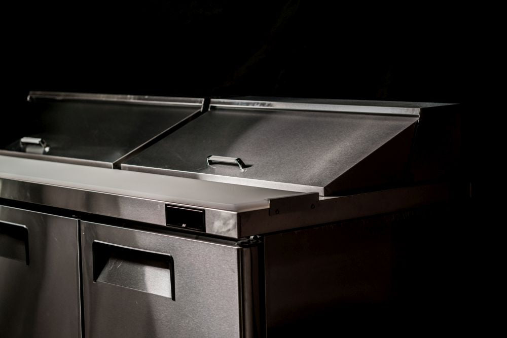 Atosa Three Door Sandwich Prep Table Refrigerator MSF8304