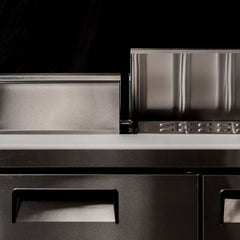 Atosa Three Door Sandwich Prep Table Refrigerator MSF8304