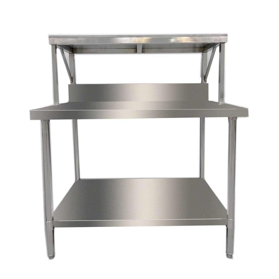 Modular Systems 340 Grade Modular Heavy Duty Salamander Bench With Shelf Braces SMB-8-1200