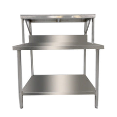 Modular Systems 340 Grade Modular Heavy Duty Salamander Bench With Shelf Braces SMB-8-1200 - Main Image