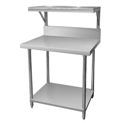 Modular Systems 340 Grade Modular Heavy Duty Salamander Bench With Shelf Braces SMB-8-1200