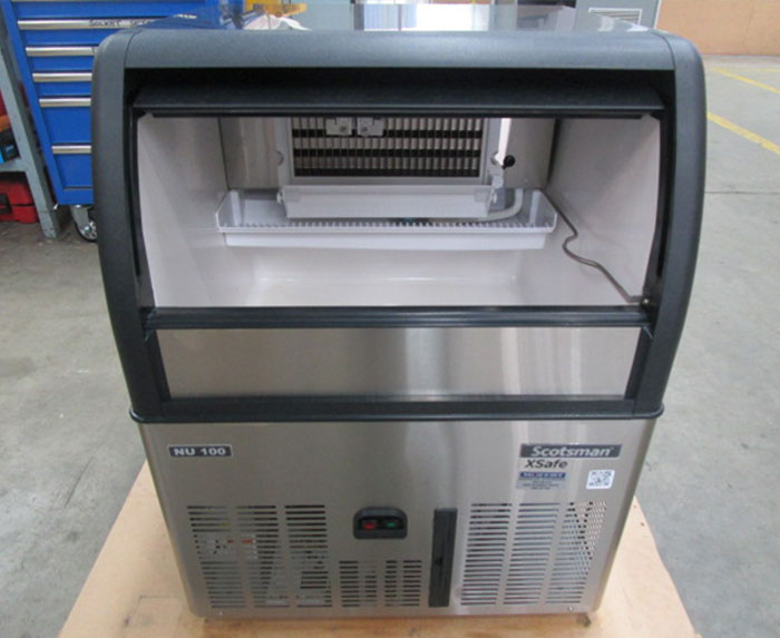Scotsman NU 100 AS OX - 45kg - XSafe Self Contained Dice Ice Maker NUH-100-AS-OX - Warehouse Clearance
