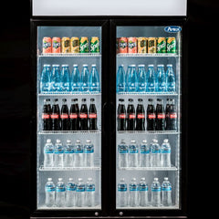 Atosa Double Glass Door Mounted Refrigerator P1000WB-A