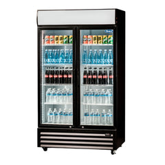 Atosa Double Glass Door Mounted Refrigerator P1000WB-A