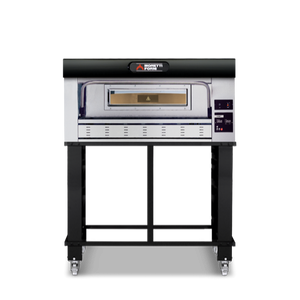 Moretti Forni Gas Single Deck Oven on Stand 6x 30cm Pizza COMP P110G A/1/S