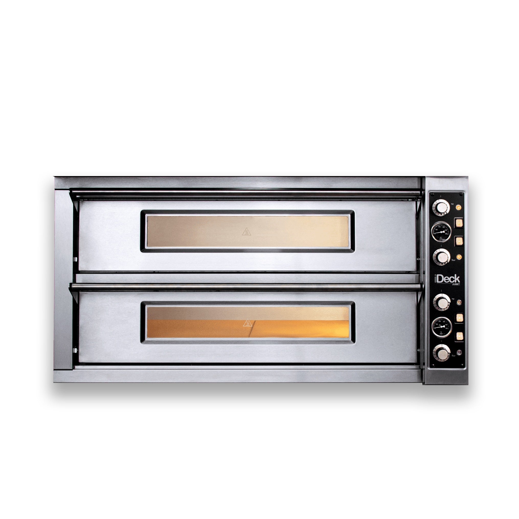 Moretti Forni Double Deck iDeck Electro-Mechanical Controls Oven 18x 30cm Pizza PD105.105