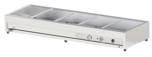 Woodson 2 row 5 bay Large Bain Marie W.BMA25