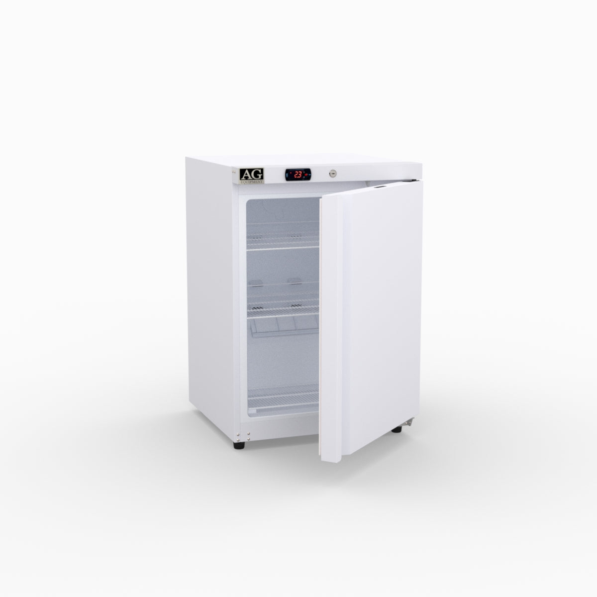 AG Equipment 200L Underbench Single Door Ventilated Fridge AG-R200V