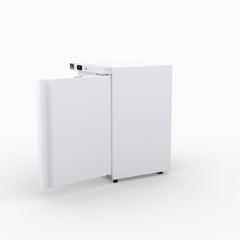 AG Equipment 200L Underbench Single Door Ventilated Fridge AG-R200V
