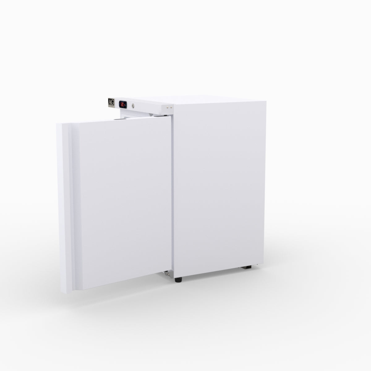 AG Equipment 200L Underbench Single Door Ventilated Fridge AG-R200V