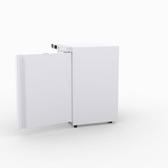 AG Equipment 200L Underbench Single Door Ventilated Fridge AG-R200V