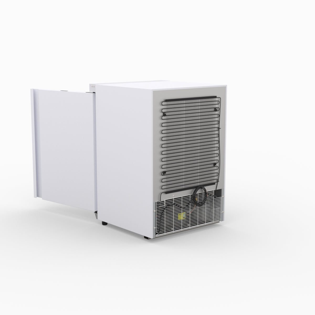AG Equipment 200L Underbench Single Door Ventilated Fridge AG-R200V