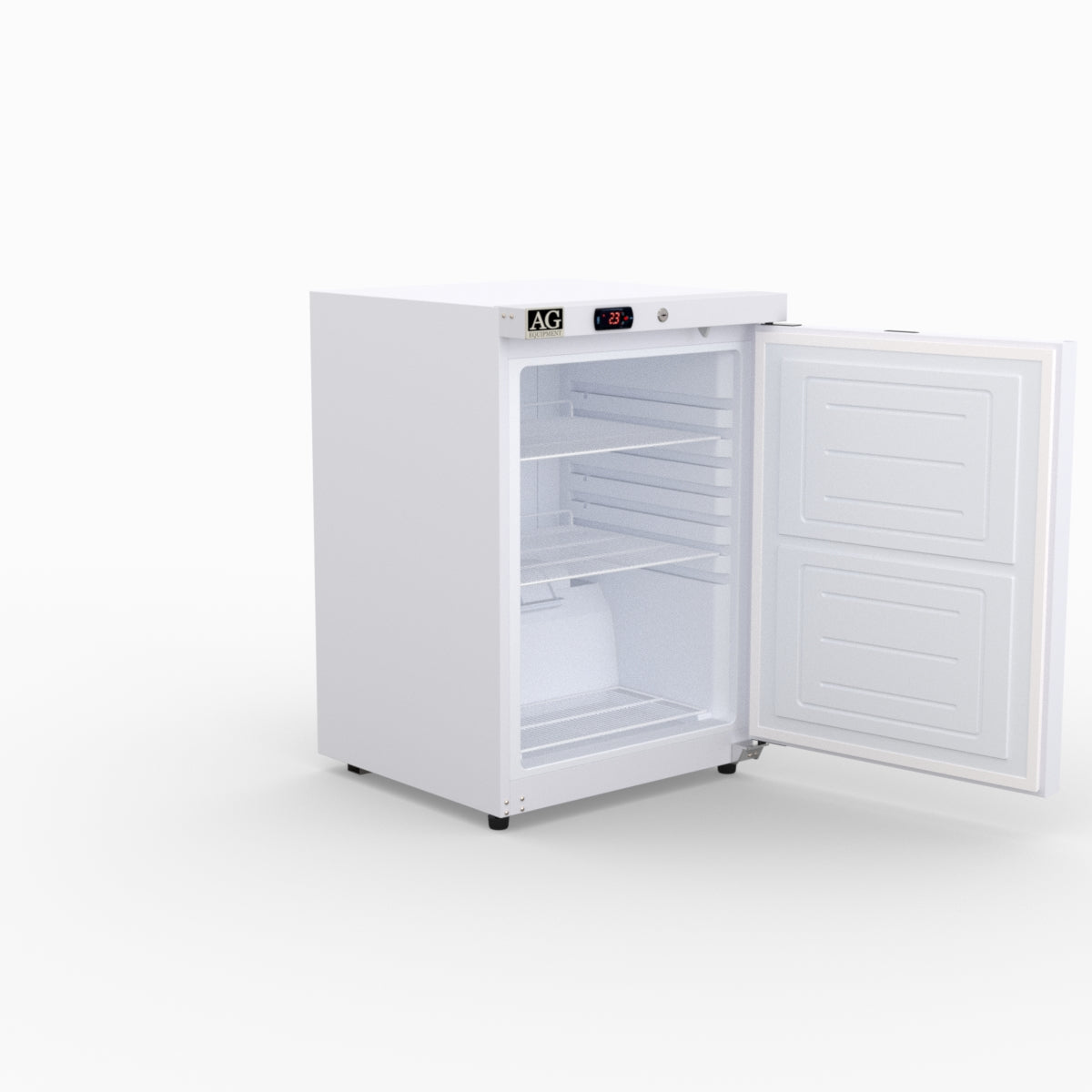 AG Equipment 200L Underbench Single Door Ventilated Fridge AG-R200V