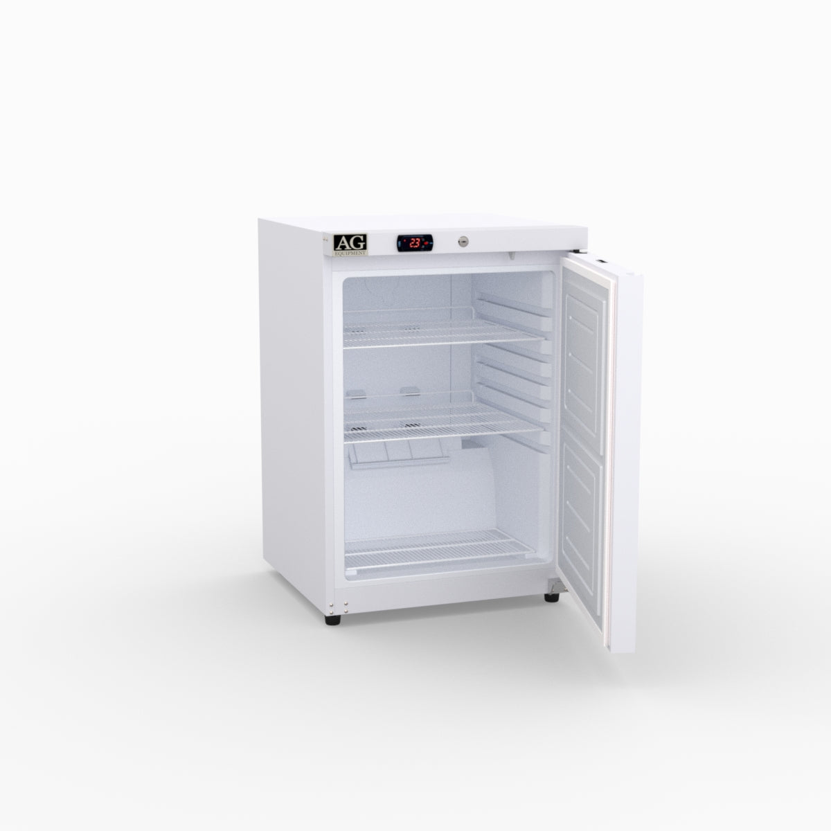 AG Equipment 200L Underbench Single Door Ventilated Fridge AG-R200V