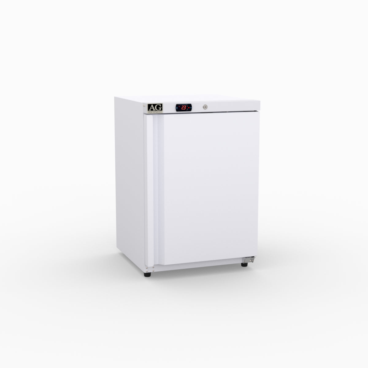 AG Equipment 200L Underbench Single Door Ventilated Fridge AG-R200V
