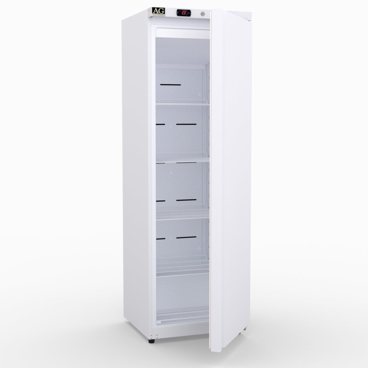 AG Equipment 400L Upright Single Door Ventilated Fridge AG-R400V