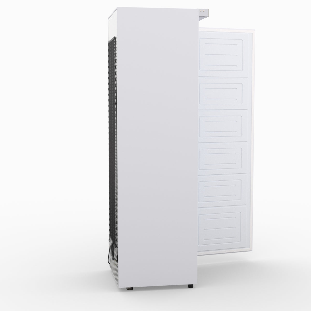 AG Equipment 400L Upright Single Door Ventilated Fridge AG-R400V