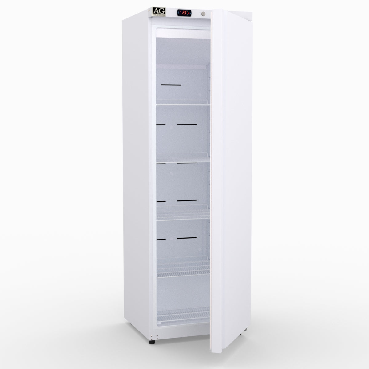 AG Equipment 400L Upright Single Door Ventilated Fridge AG-R400V