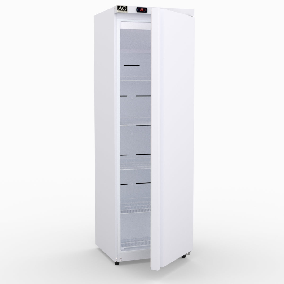 AG Equipment 400L Upright Single Door Ventilated Fridge AG-R400V