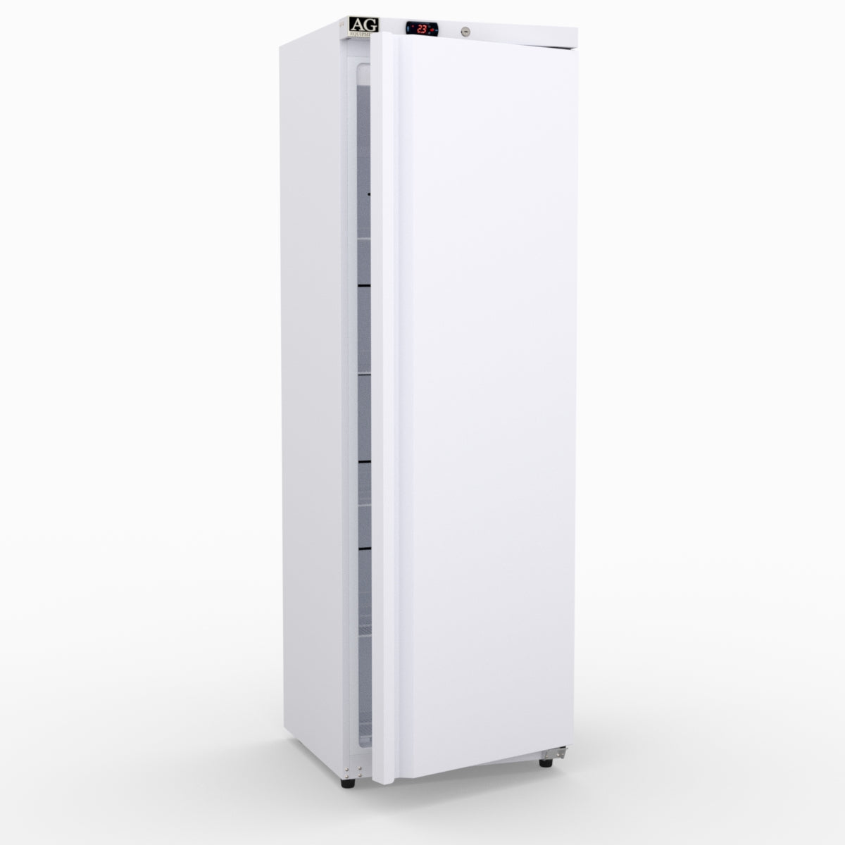 AG Equipment 400L Upright Single Door Ventilated Fridge AG-R400V