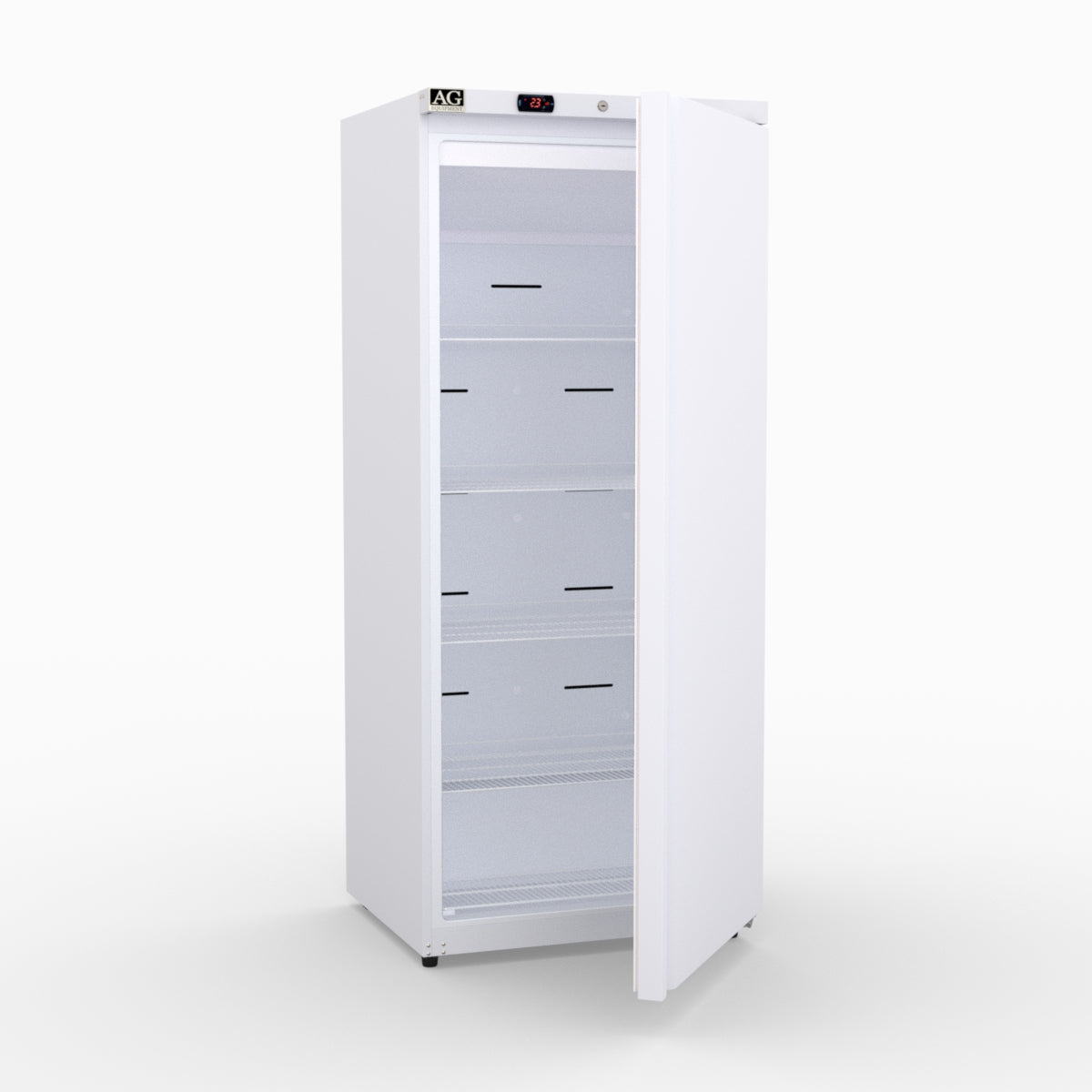 AG Equipment 600L Upright Single Door Ventilated Fridge AG-R600V