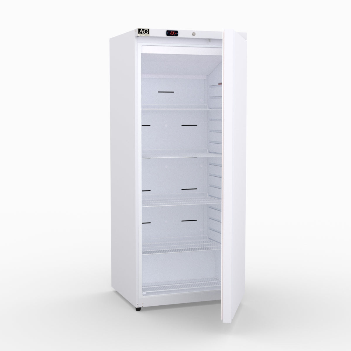 AG Equipment 600L Upright Single Door Ventilated Fridge AG-R600V