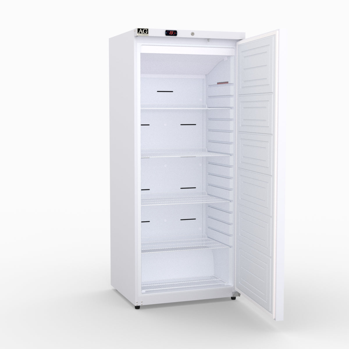 AG Equipment 600L Upright Single Door Ventilated Fridge AG-R600V