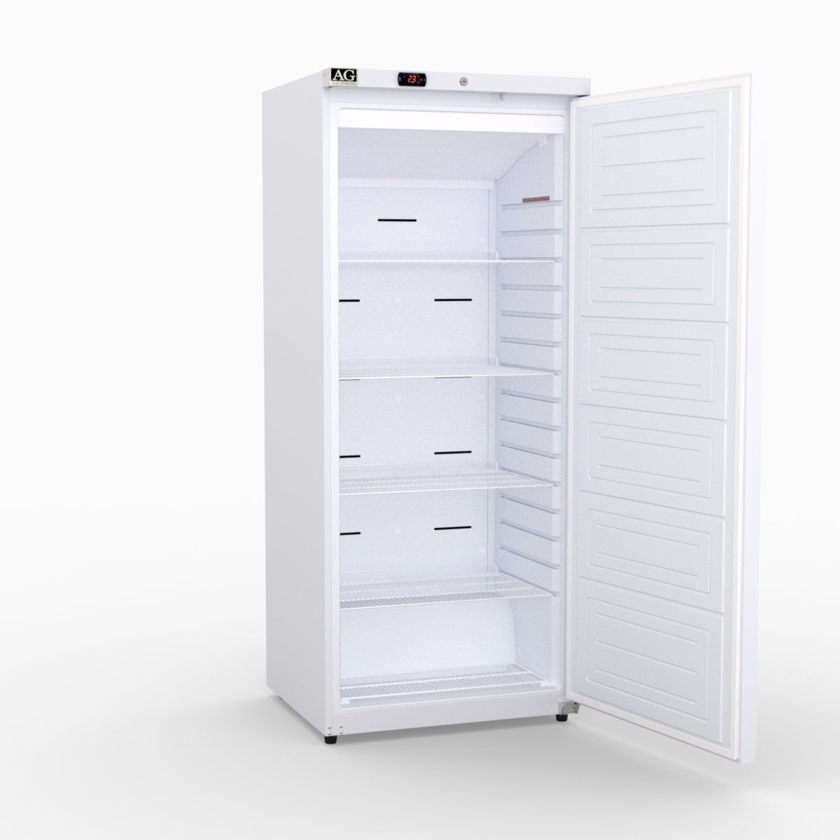 AG Equipment 600L Upright Single Door Ventilated Fridge AG-R600V