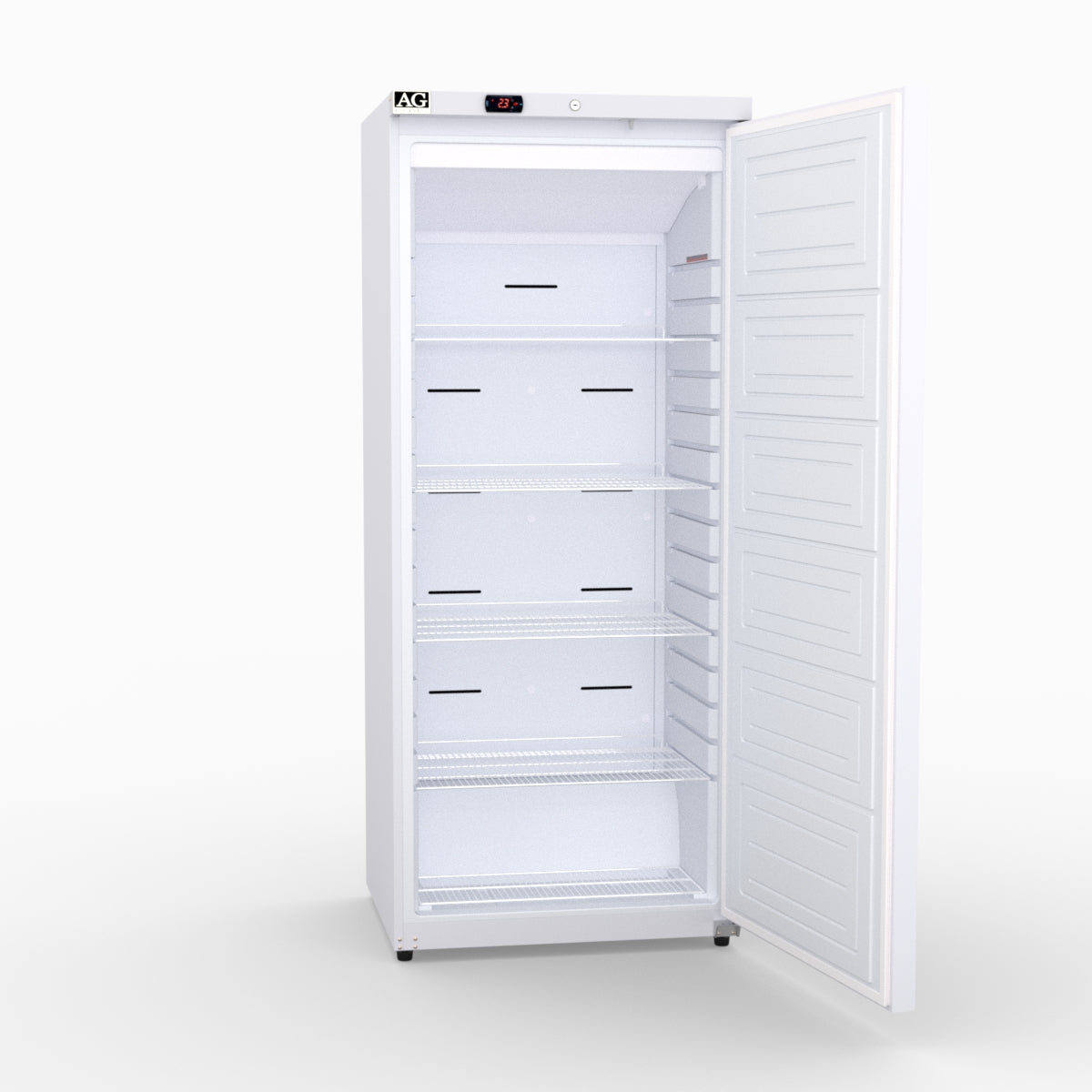 AG Equipment 600L Upright Single Door Ventilated Fridge AG-R600V