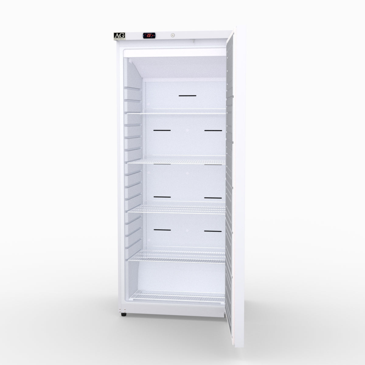 AG Equipment 600L Upright Single Door Ventilated Fridge AG-R600V