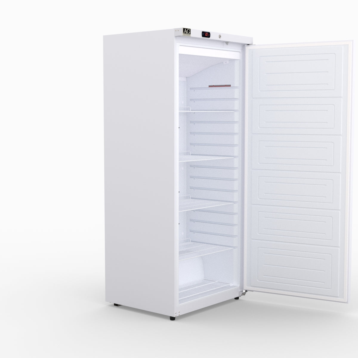 AG Equipment 600L Upright Single Door Ventilated Fridge AG-R600V