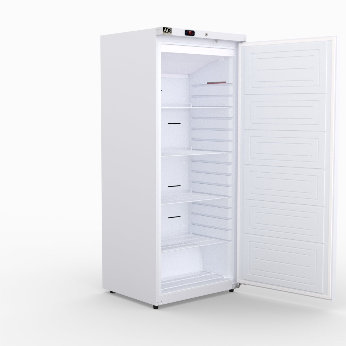 AG Equipment 600L Upright Single Door Ventilated Fridge AG-R600V
