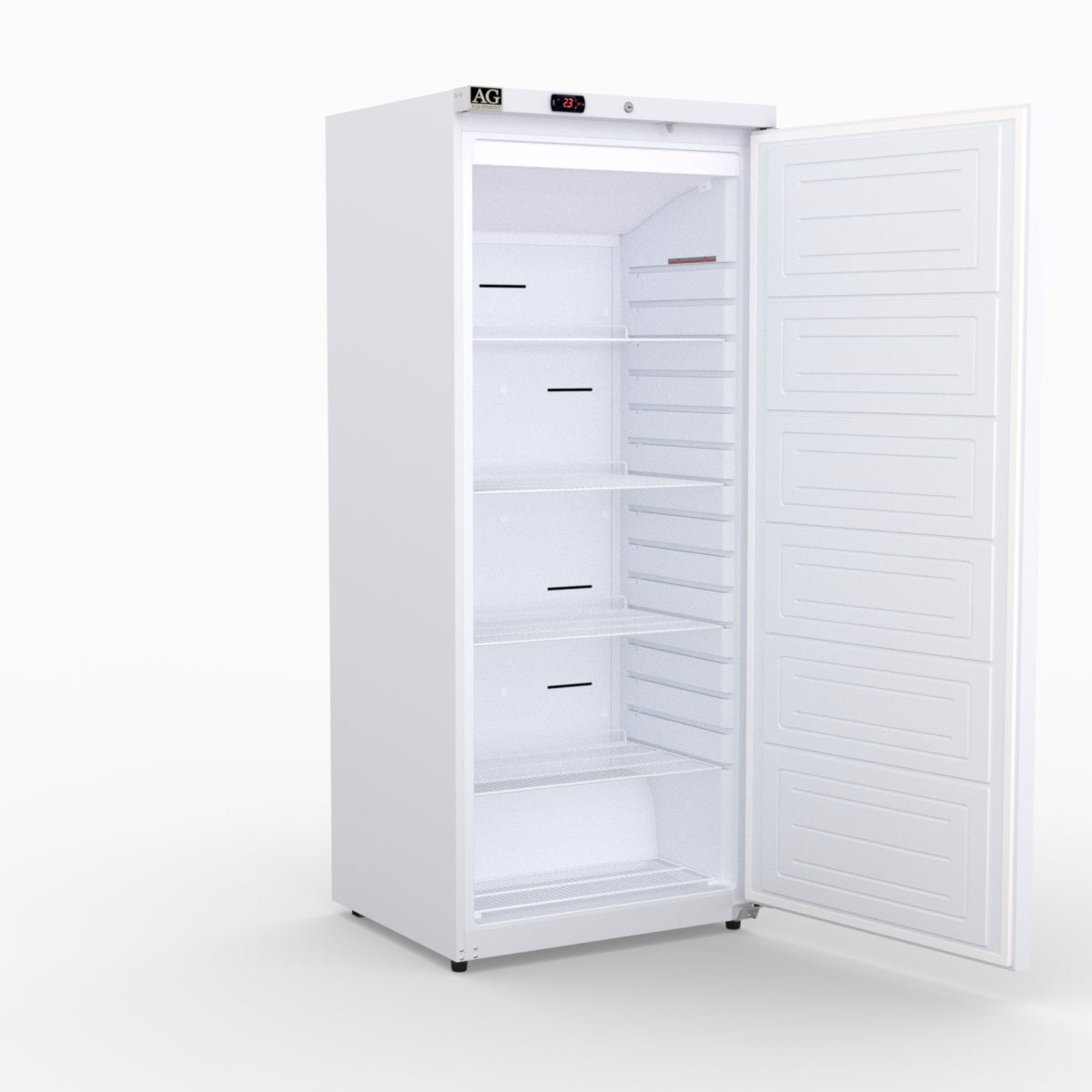 AG Equipment 600L Upright Single Door Ventilated Fridge AG-R600V