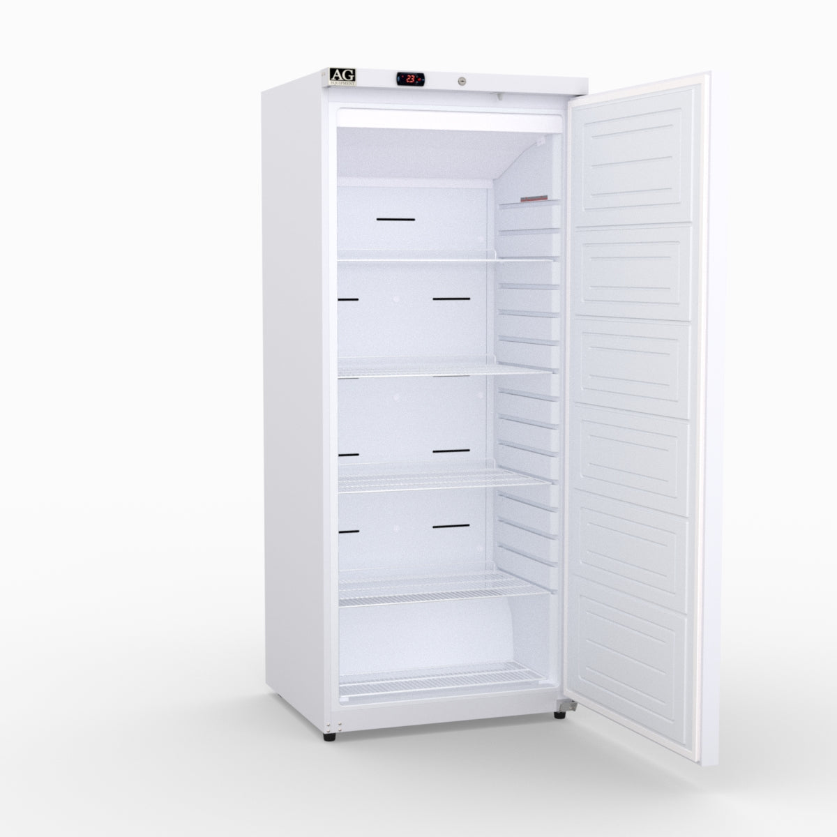 AG Equipment 600L Upright Single Door Ventilated Fridge AG-R600V