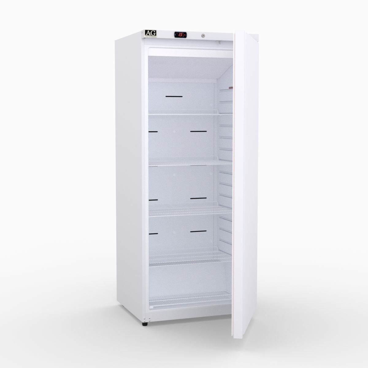 AG Equipment 600L Upright Single Door Ventilated Fridge AG-R600V