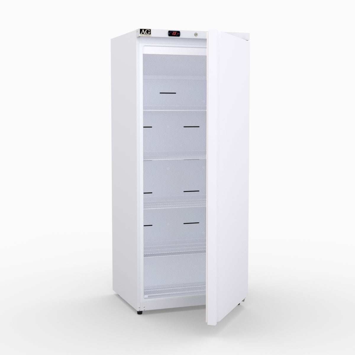 AG Equipment 600L Upright Single Door Ventilated Fridge AG-R600V