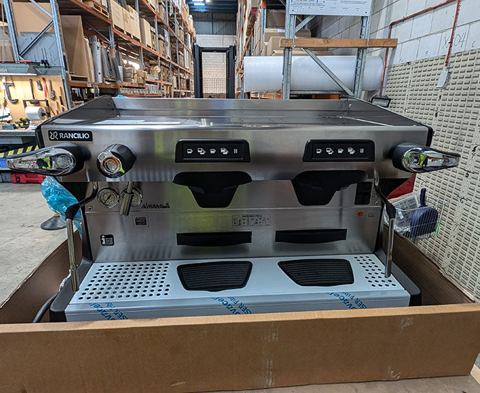 Rancilio CLASSE 5 USB TALL 2GR Espresso Machine RC2G_C5EVO_BLK - Warehouse Clearance