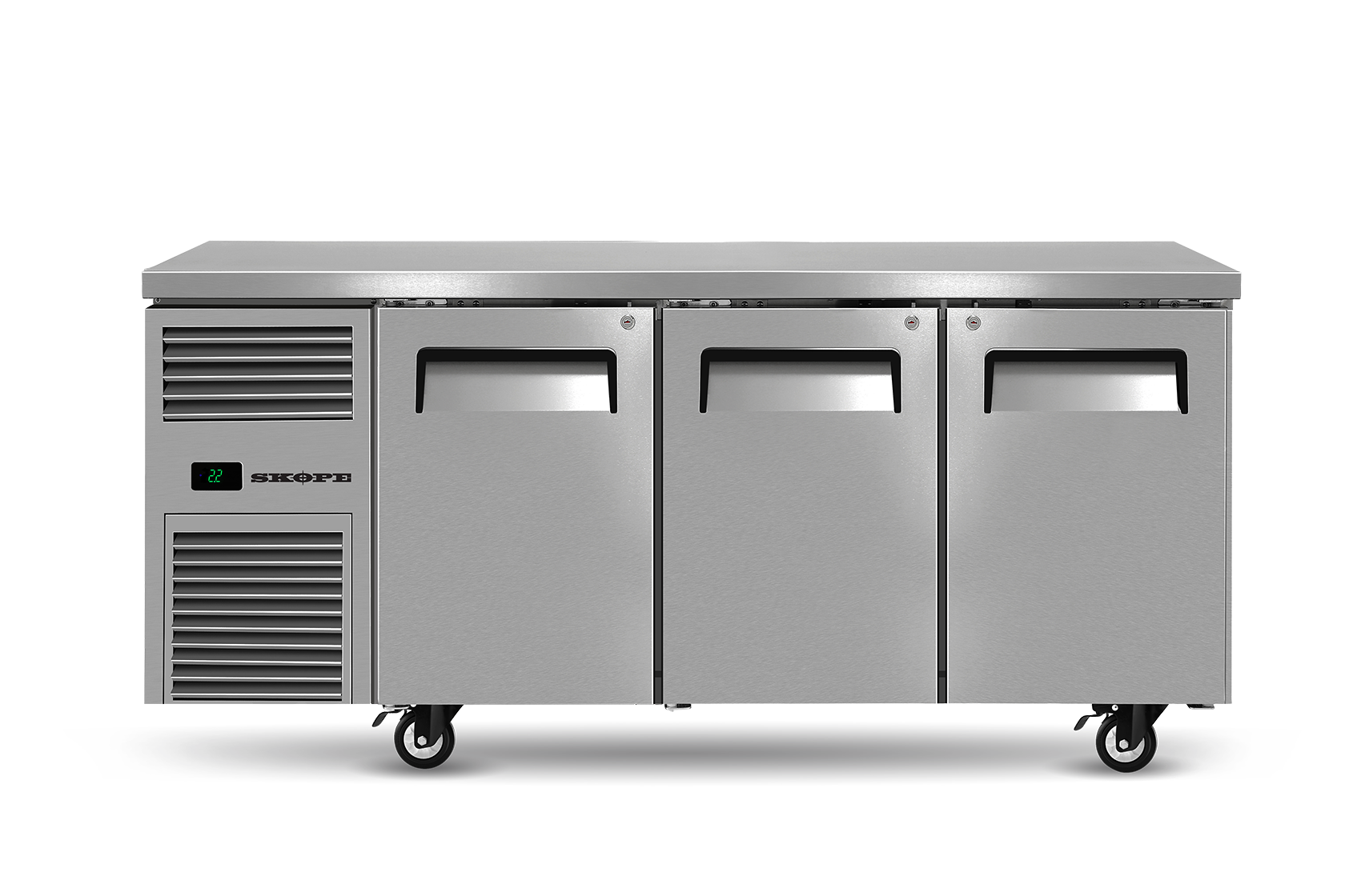 Skope ReFlex 3 Solid Door Underbench GN 1/1 Compatible Fridge RF7.UBR.3.SD
