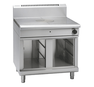 Waldorf 800 Series RNL8100G-CB - 900mm Gas Target Top Low Back Version - Cabinet Base