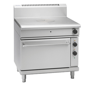 Waldorf 800 Series RN8110GE - 900mm Gas Target Top Electric Static Oven Range
