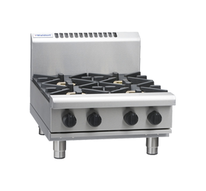 Waldorf 800 Series RNL8406G-B - 600mm Gas Cooktop Low Back Version – Bench Model