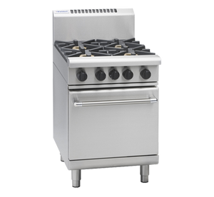 Waldorf 800 Series RNL8410G - 600mm Gas Range Static Oven Low Back Version
