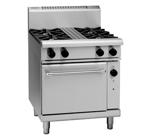 Waldorf 800 Series RNL8510GC - 750mm Gas Range Convection Oven Low Back Version