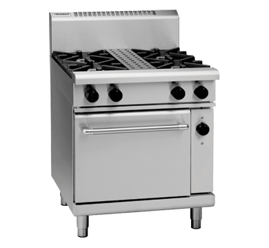 Waldorf 800 Series RN8510GEC - 750mm Gas Range Electric Convection Oven