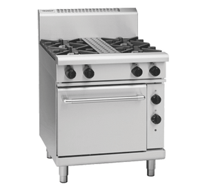 Waldorf 800 Series RNL8510GE - 750mm Gas Range Electric Static Oven Low Back Version