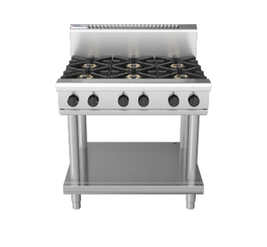 Waldorf 800 Series RN8600G-LS - 900mm Gas Cooktop with Leg Stand