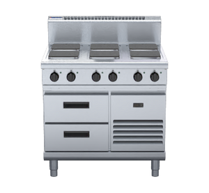 Waldorf 800 Series RN8600SE-RB - 900mm Electric Cooktop Sealed Hobs - Refrigerated Base