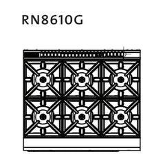 Waldorf 800 Series RN8610G - 900mm Gas Range Gas Static Oven