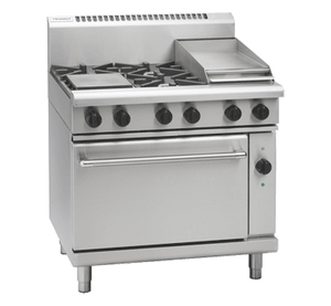 Waldorf 800 Series RN8613GEC - 900mm Gas Range Electric Convection Oven